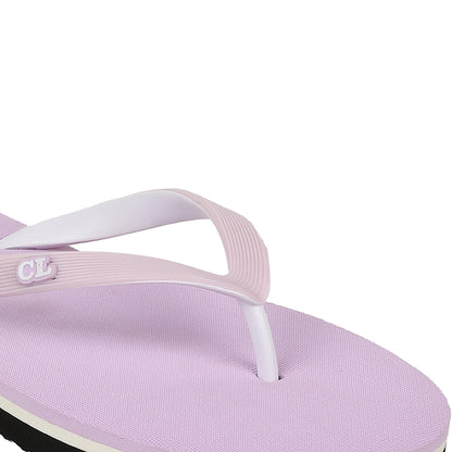 Women Striped Strap Thong Sandals