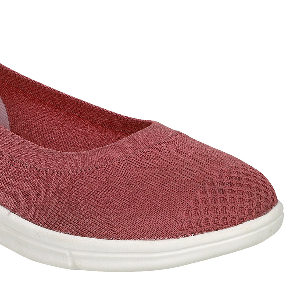 Women FlyKnit Comfort Slip On Ballet Flats