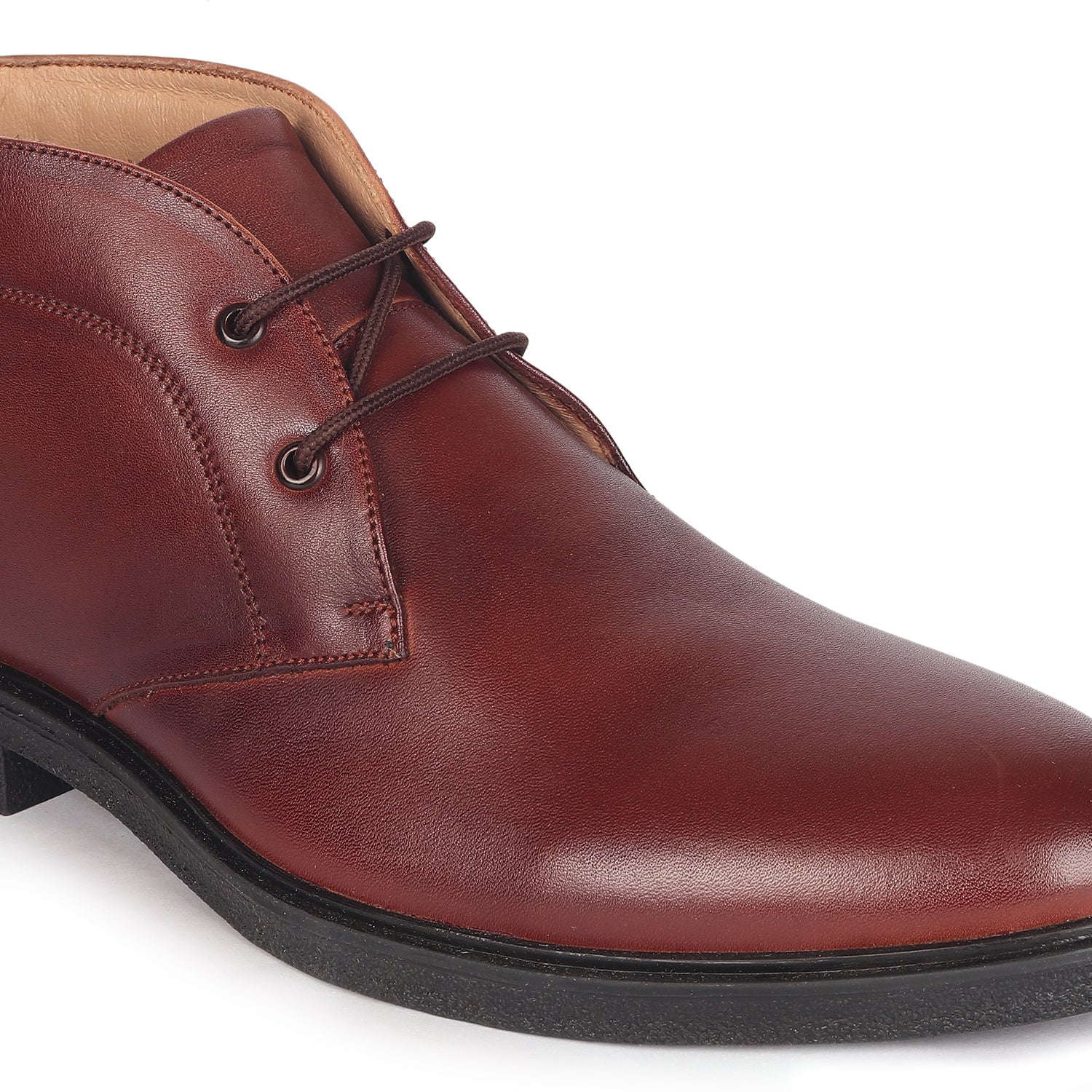 Formal Lace-Up Ankle Boot for Men