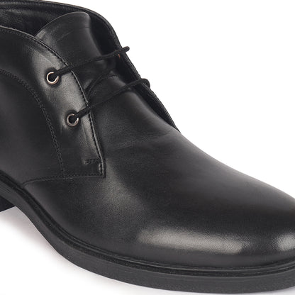 Formal Lace-Up Ankle Boot for Men