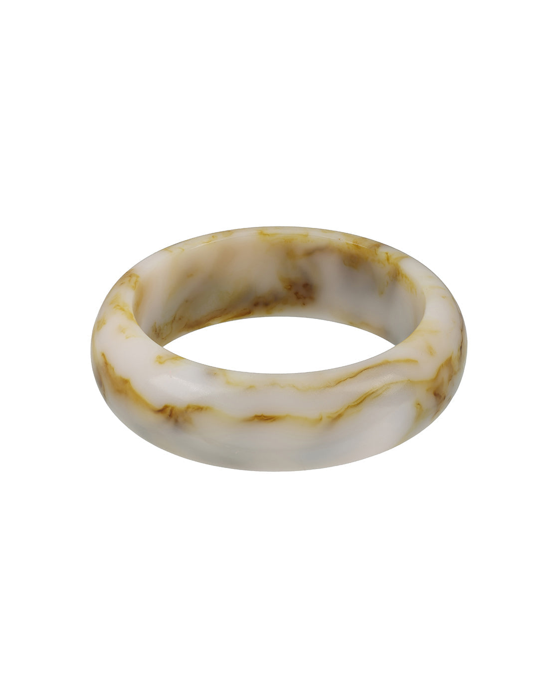 Set of 2 Fashionable Chunky Resin Bracelet