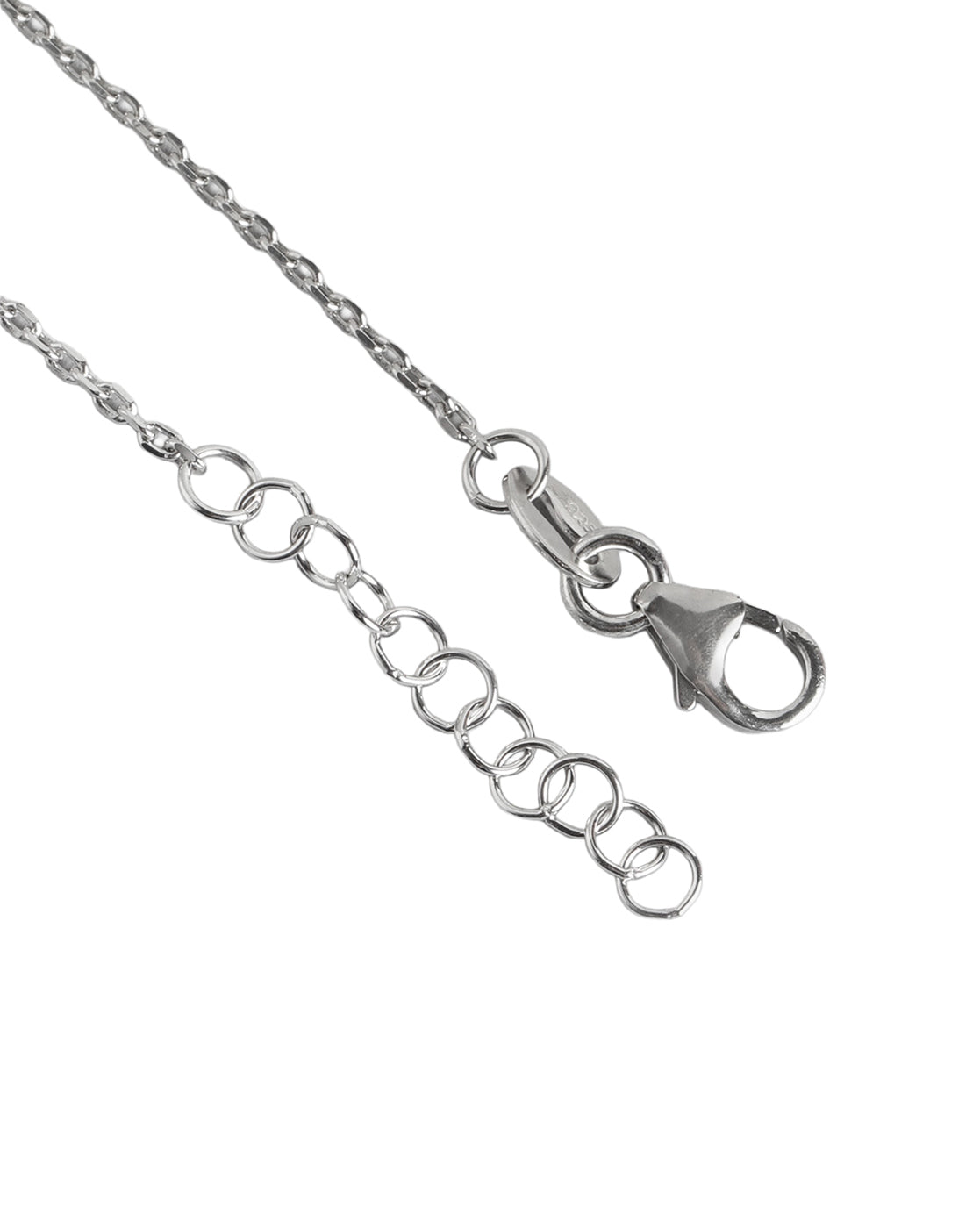925 Sterling Silver Rhodium Plated Wraparound Bracelet