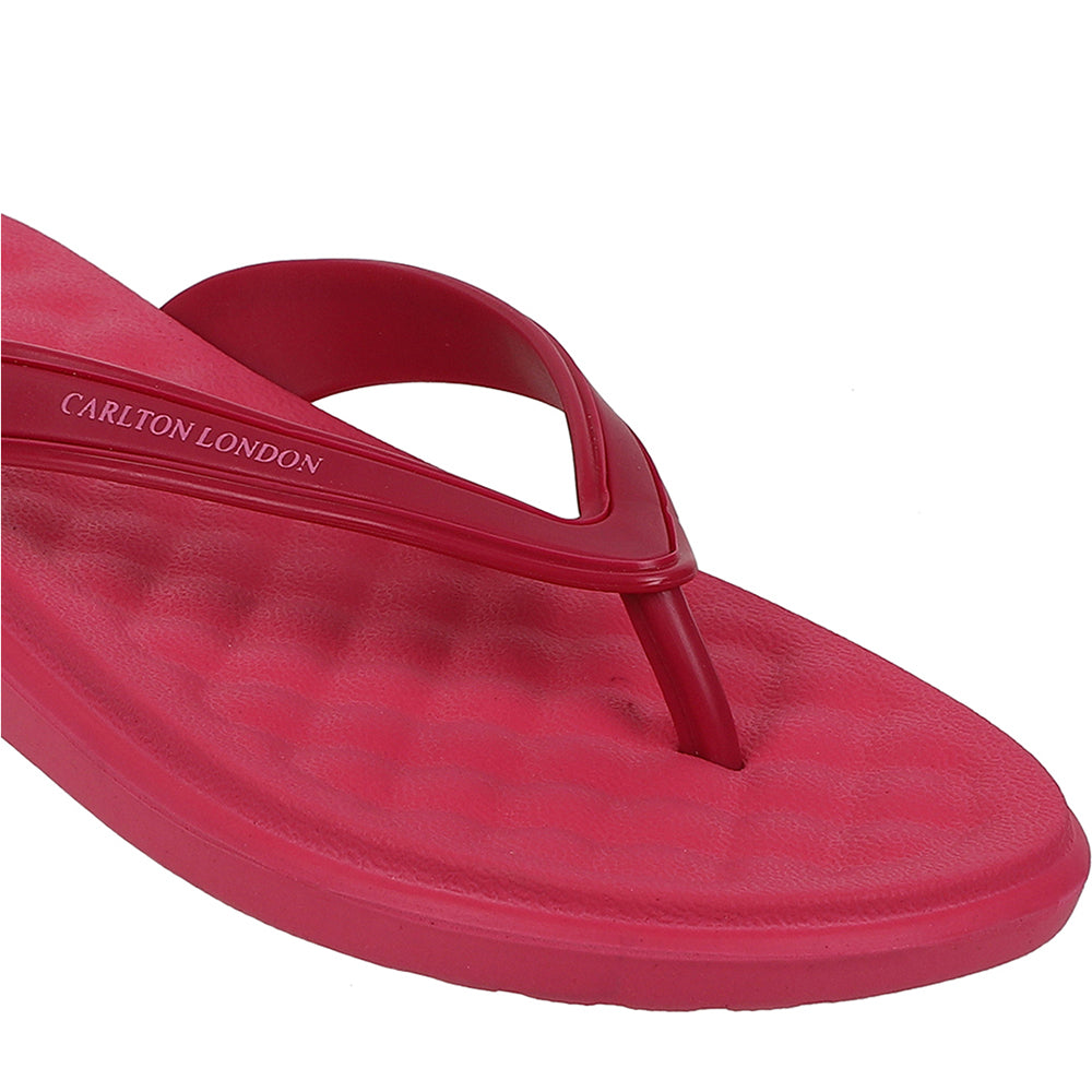 Women Comfort Textured Sole Thong Slippers