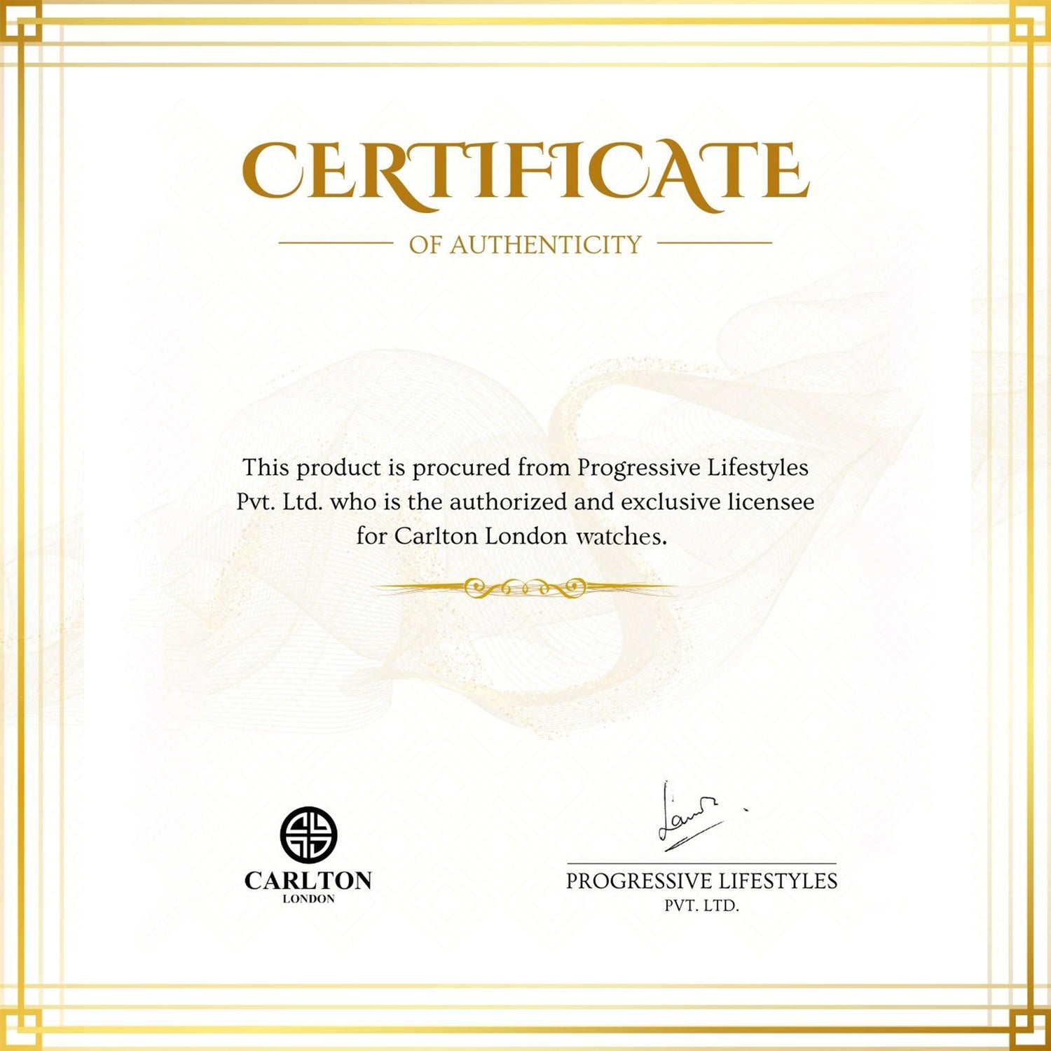 Carlton London Men Windsor Green Analog Watch CL-WD-GRN