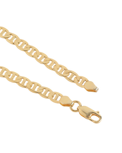 Men 18kt Gold Plated Marina Chain Link Bracelet