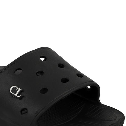 Men Perforated Comfort Solid Slider