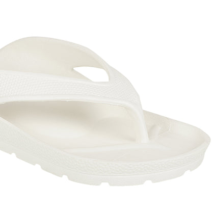 Men Textured Comfort Thong Sandals