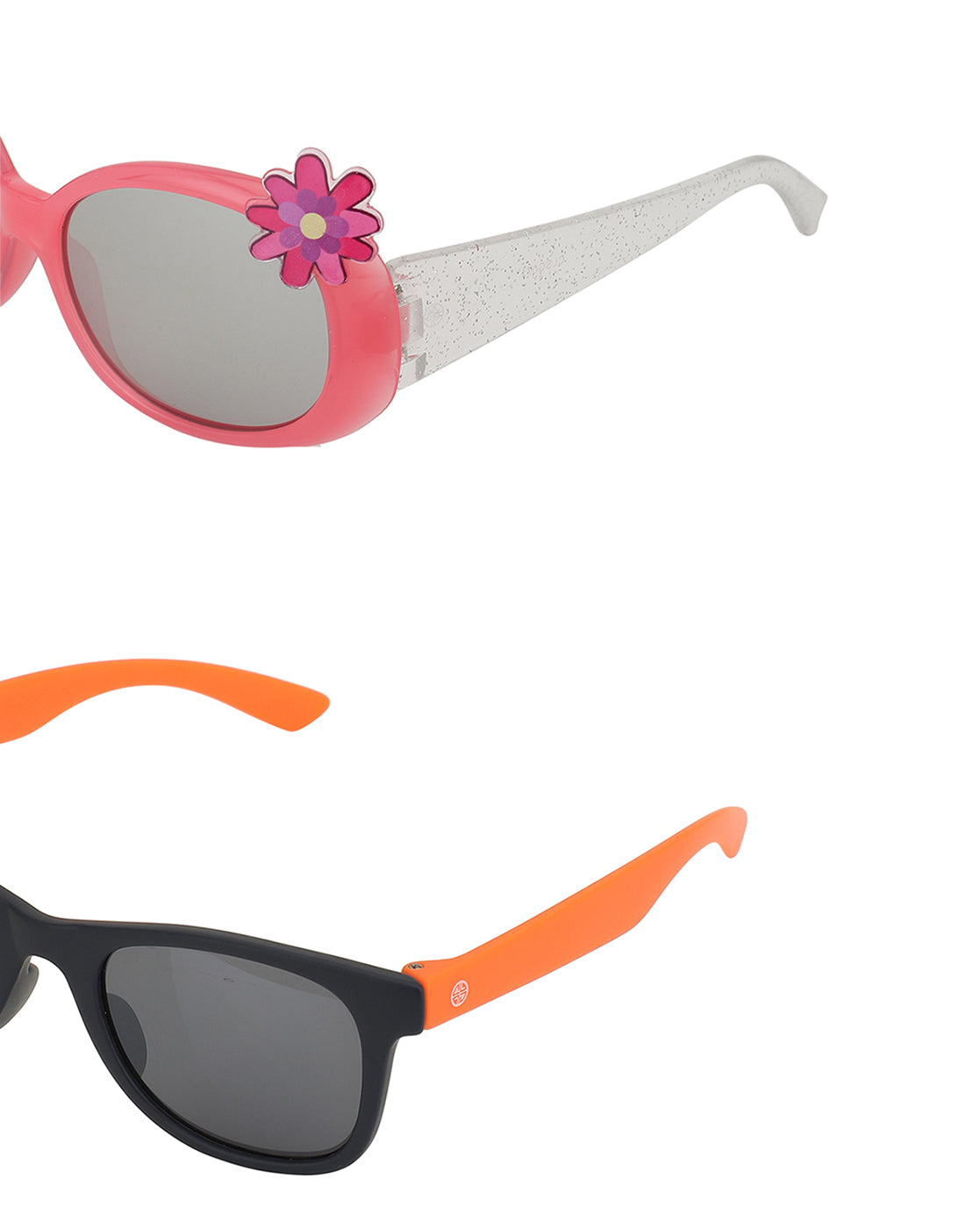 Set of 2 Kids Unisex Sunglasses with UV Protected lens