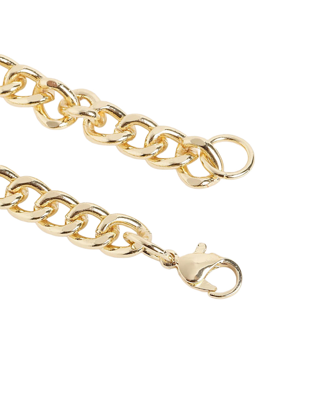 Men Gold Plated Cuban Link Bracelet