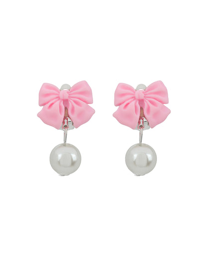 Girls Pink Shell &amp; Pearl Jewellery Set