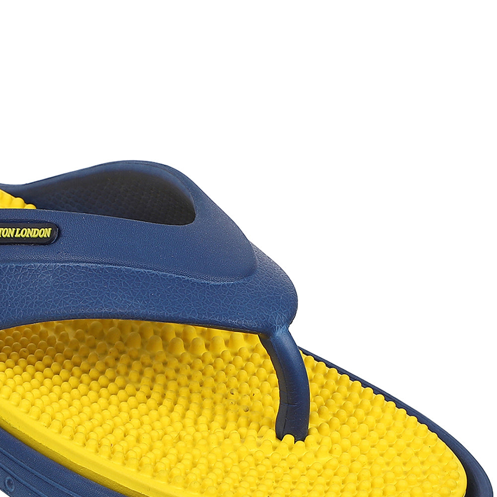 Men Acupressure Footbed Thong Sandals