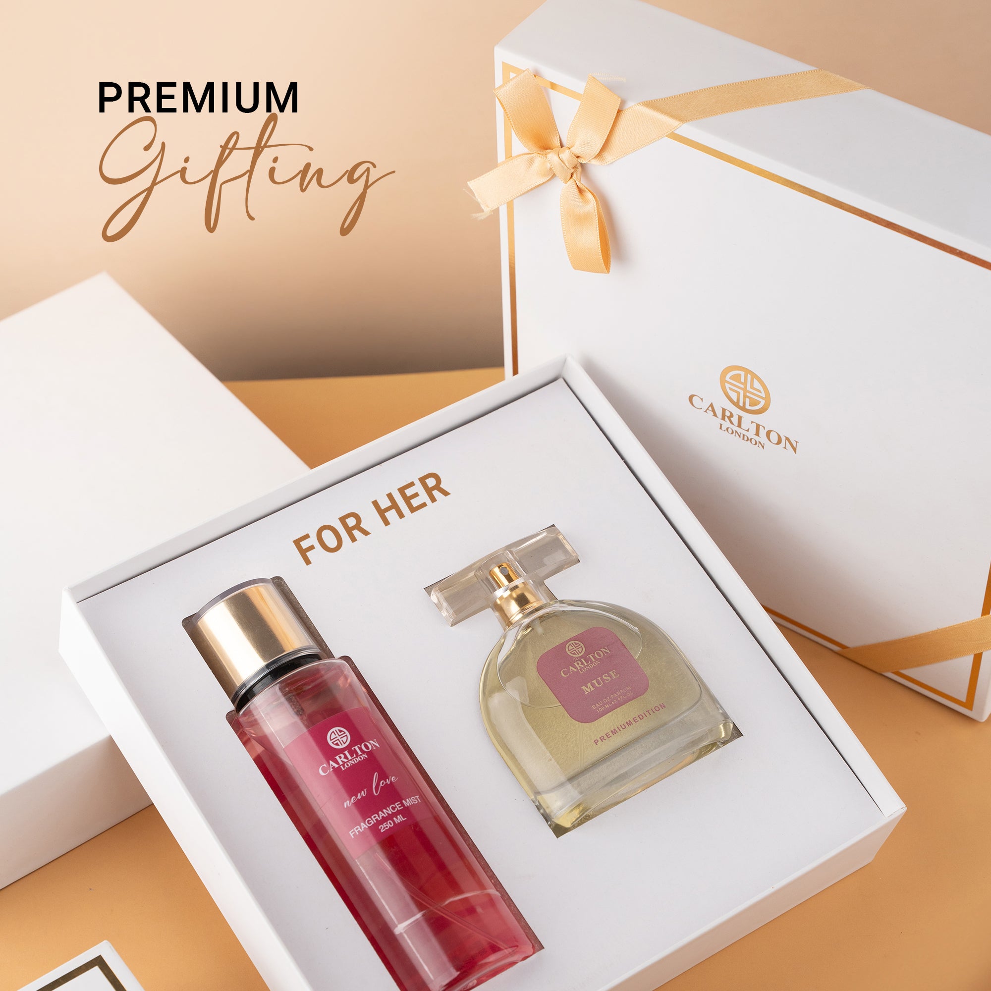 Gift Set 2 Muse 100Ml  And New Love Body Mist - 250Ml