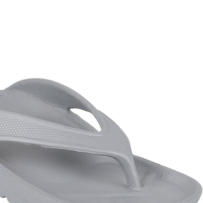 Men Textured Comfort Thong Sandals