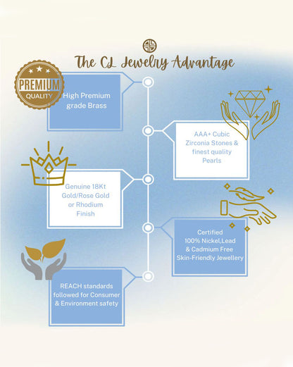 18K Gold Plated Pearl Rhythm Bracelet