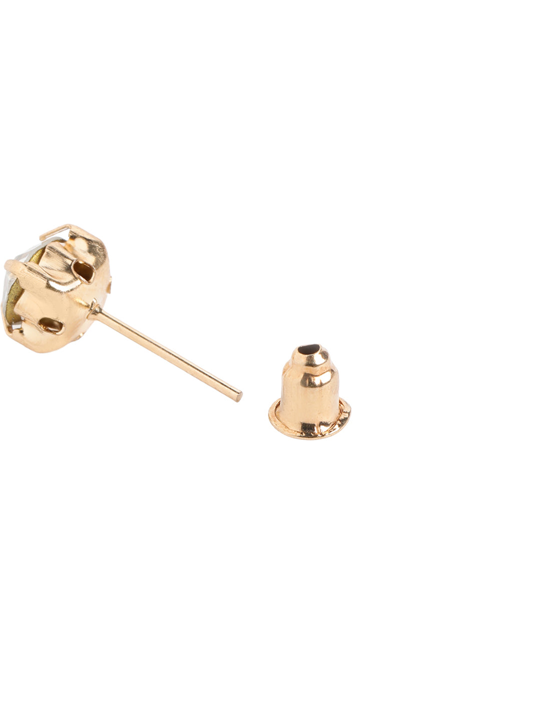 Multipack Set of 12 Gold Plated CZ Studded, Textured, Pearl &amp; Triangular Stud Earrings