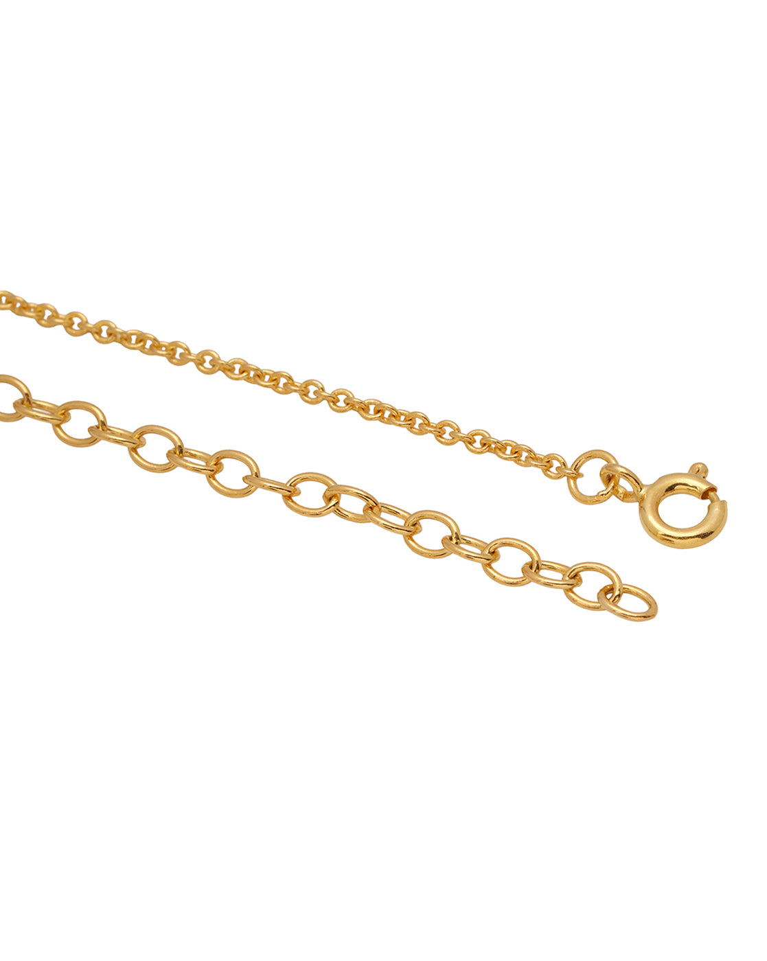 18kt Gold Plated I Love You Necklace