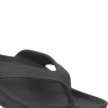 Men Textured Comfort Thong Sandals
