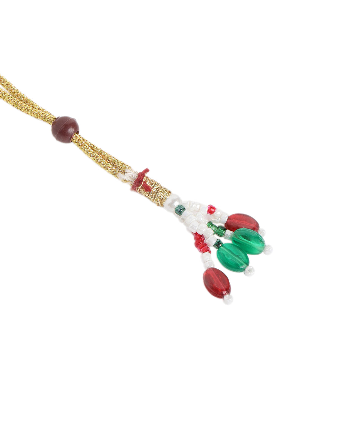 Gold Plated Triple Strand Graduation Pearl Necklace with Earring Set
