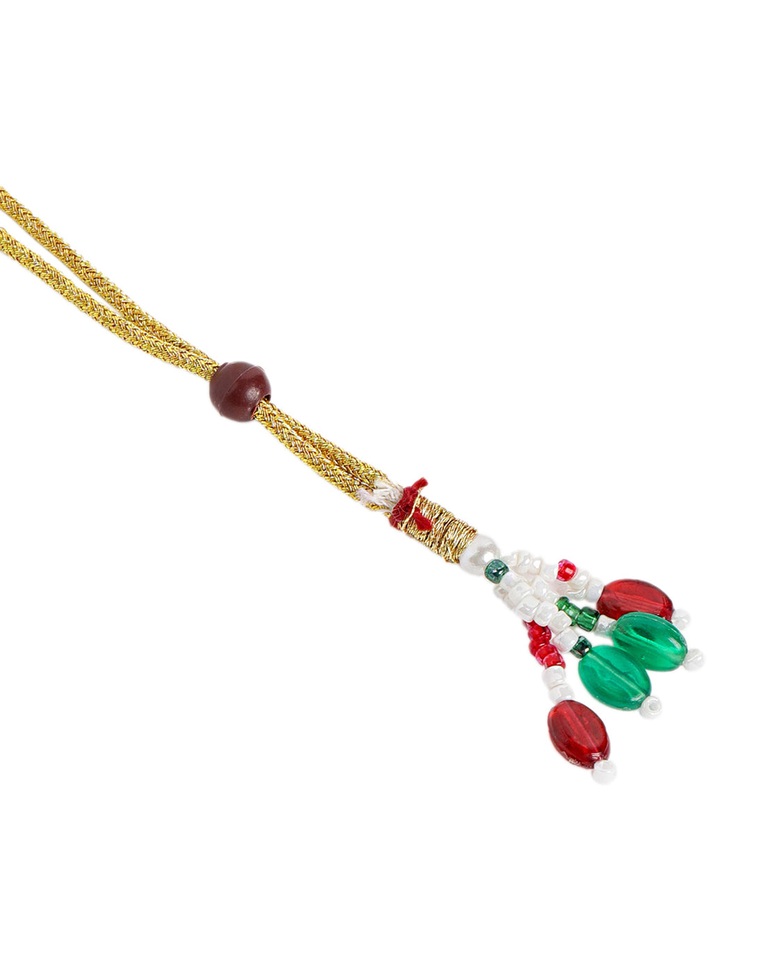 Gold Plated Double Strand Graduating Pearl Necklace with Earring Set