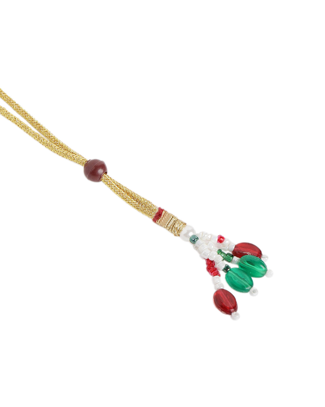 Gold Plated Double Strand Graduating Pearl Long Necklace with Earring Set