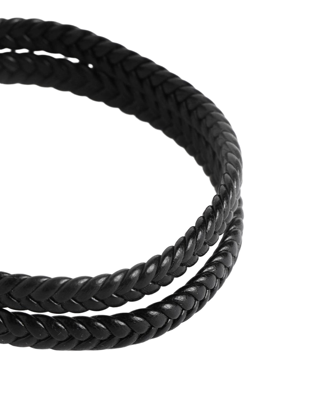 Men Set of 2 Bohemian Multistrand Faux Leather Bracelet