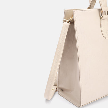 Carlton London Women Handbag - CLLP-828 Cream