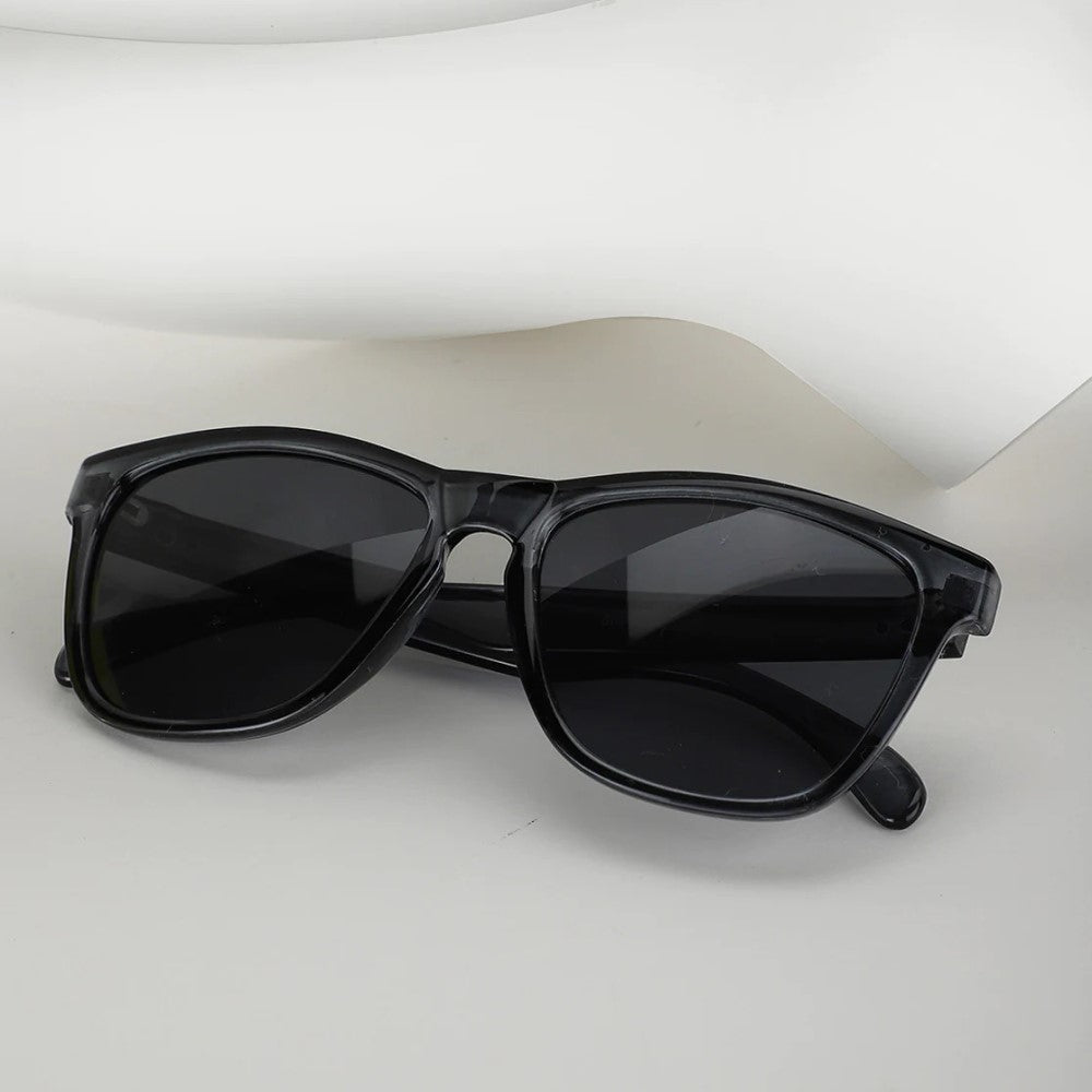 Carlton London Black Square Sunglasses Uv Protected Wayfarer Sunglasses For Men