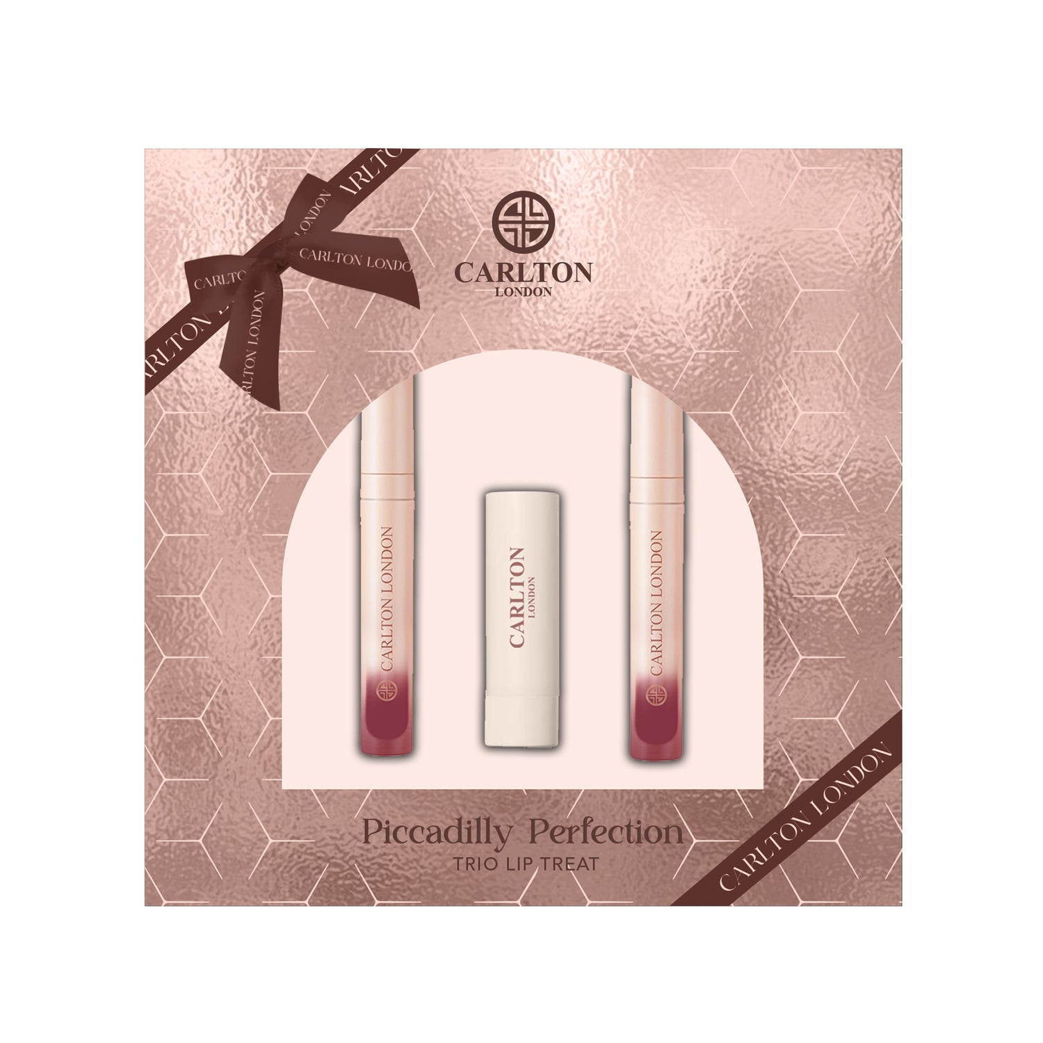 Carlton London Piccadilly Perfection Lipstick Gift Set (Pack Of 3)