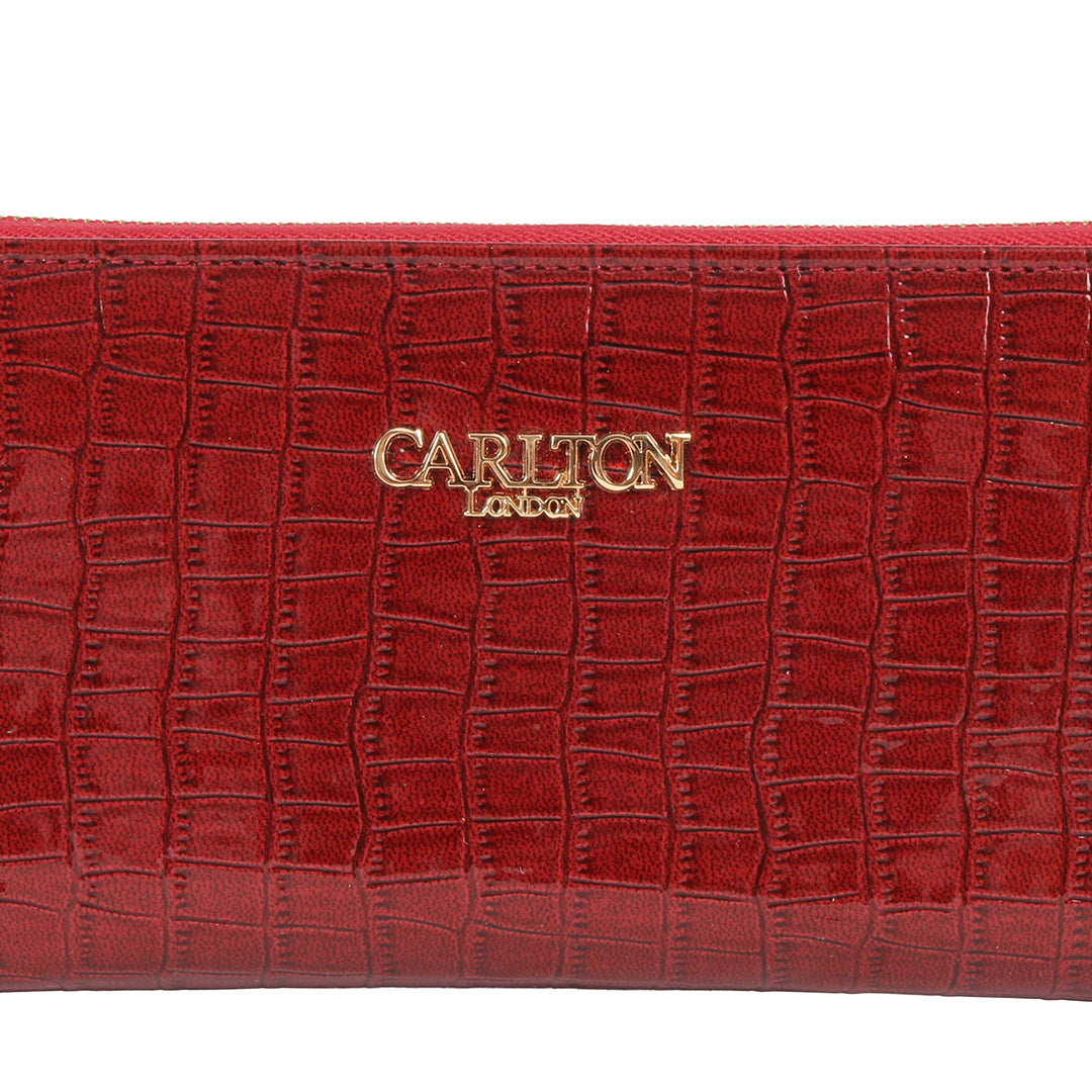 Carlton London Zip Wallet Clutch for Women