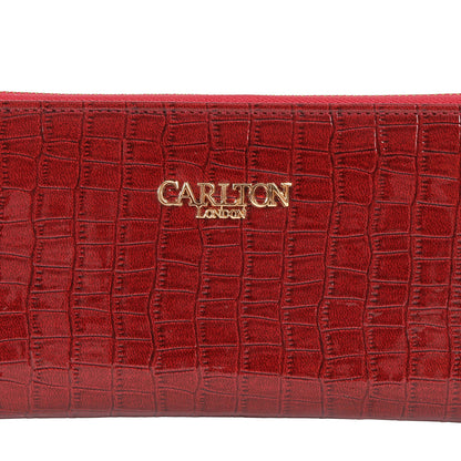 Carlton London Zip Wallet Clutch for Women