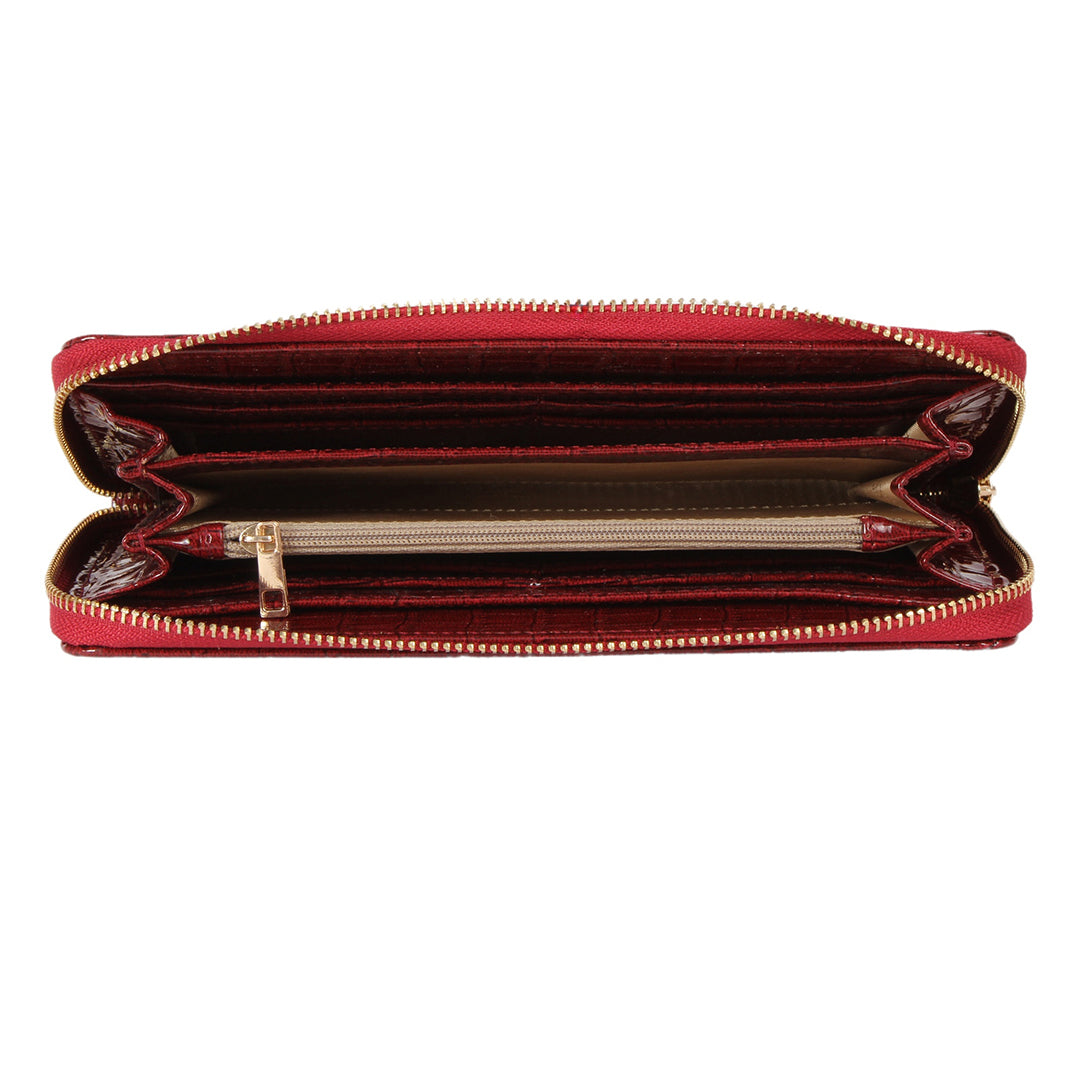 Carlton London Zip Wallet Clutch for Women