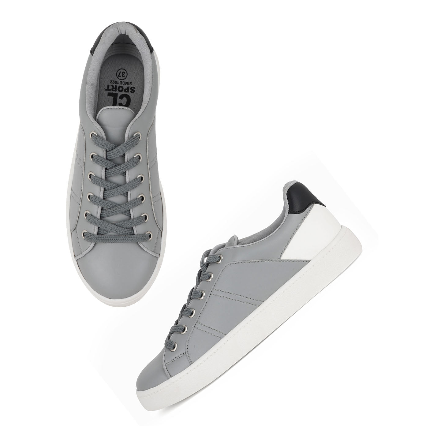 Women Comfort Insole Contrast Sole Sneakers