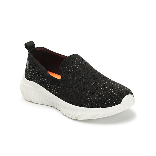 Women Embellished Flyknit Lightweight Slip-On Sneakers