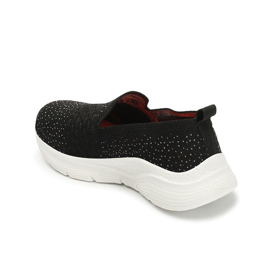 Women Embellished Flyknit Lightweight Slip-On Sneakers