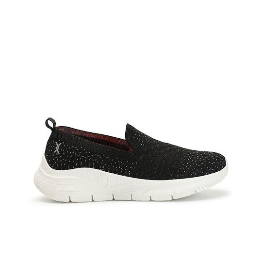 Women Embellished Flyknit Lightweight Slip-On Sneakers