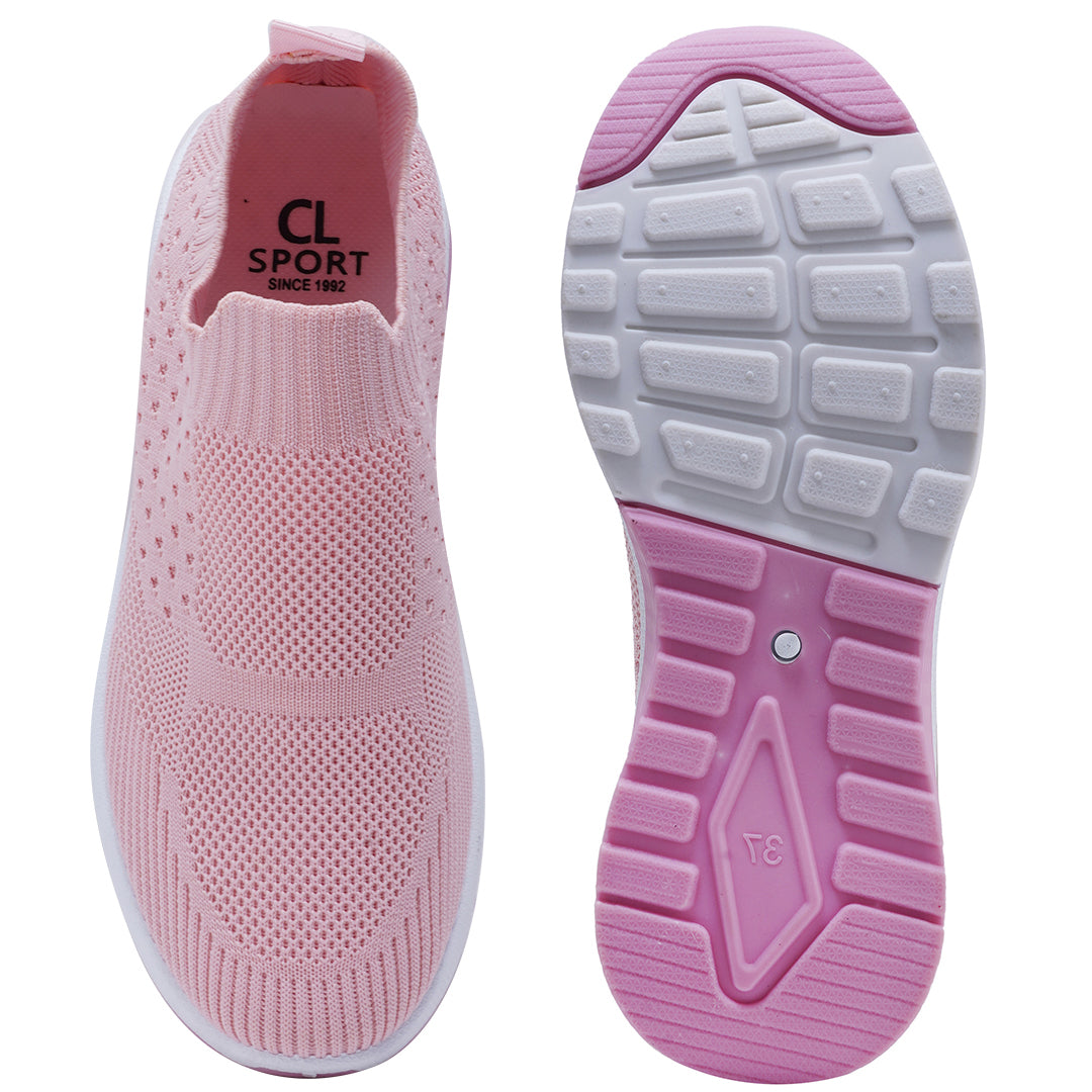 Women Comfortable Flyknit Lightweight Slip-On Sneakers