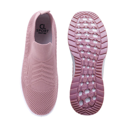 Women Comfortable Flyknit Lightweight Slip-On Sneakers