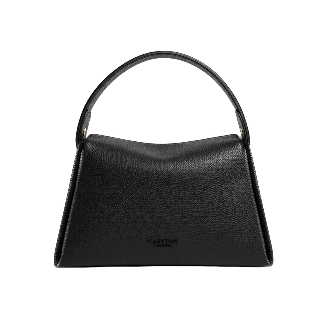 Carlton London Eliza Satchel Black Handbag  CLHB 17