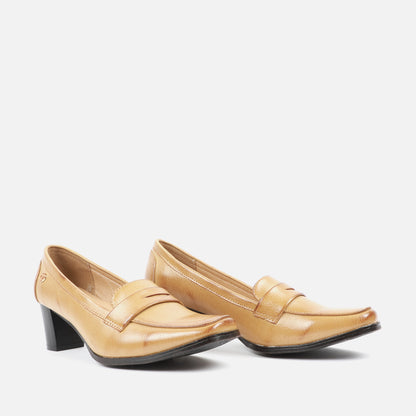 Women Mid Heel Loafer