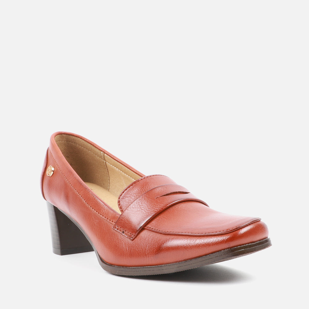 Women Mid Heel Loafer