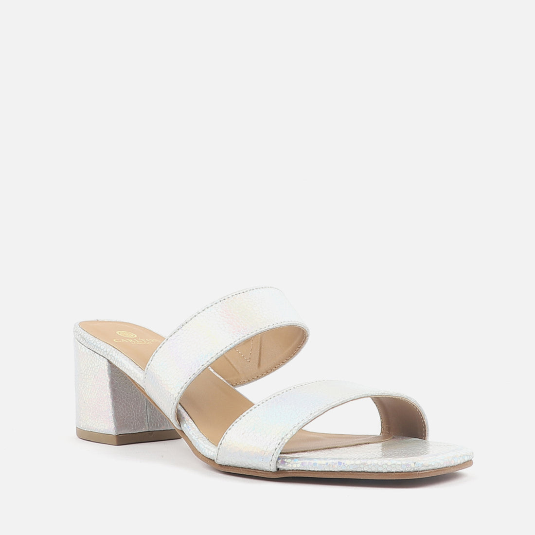 Women Block Mid Heel Sandal