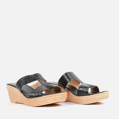 Women Mid Heel Wedge