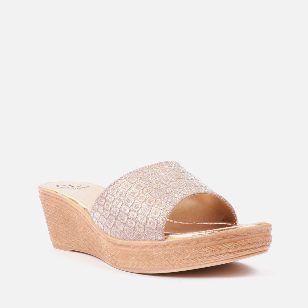 Women Mid Heel Wedge