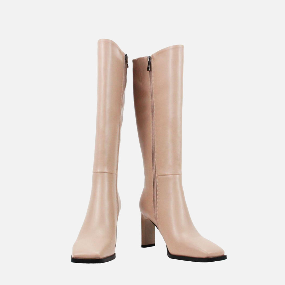 Women Knee Length high Heel Boot