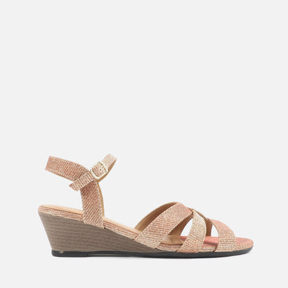 Women Mid Heel Wedge