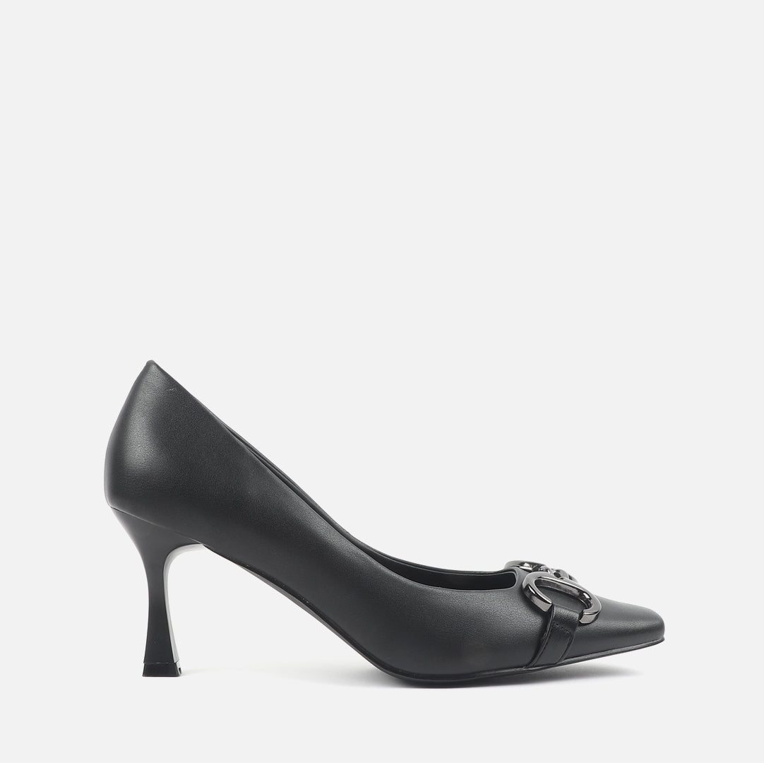 Women Mid Heel Court Shoe