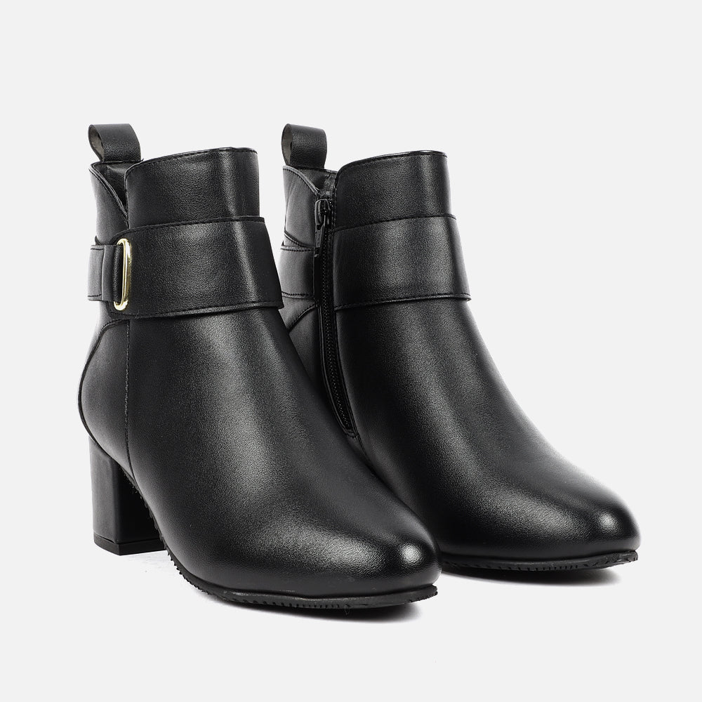 Medium heel store ankle boots