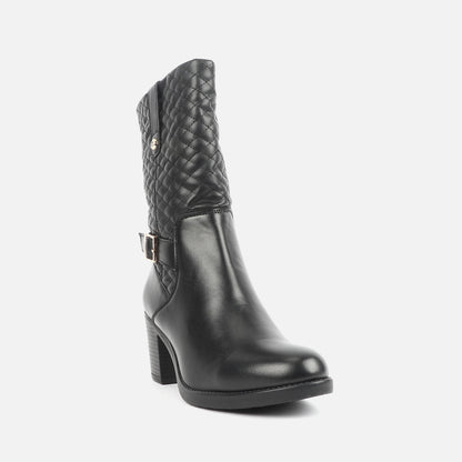 Women Calf Mid Heel Boot