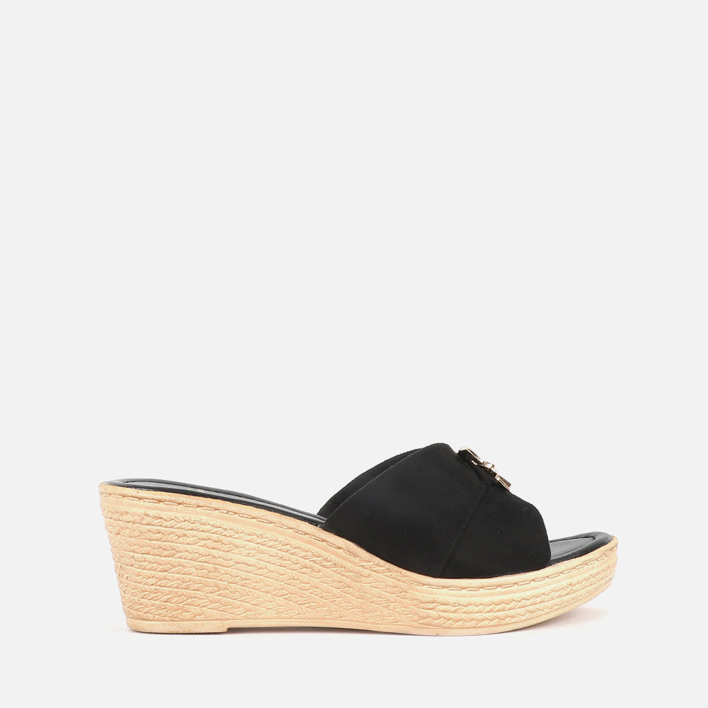 Women Mid Heel Wedge