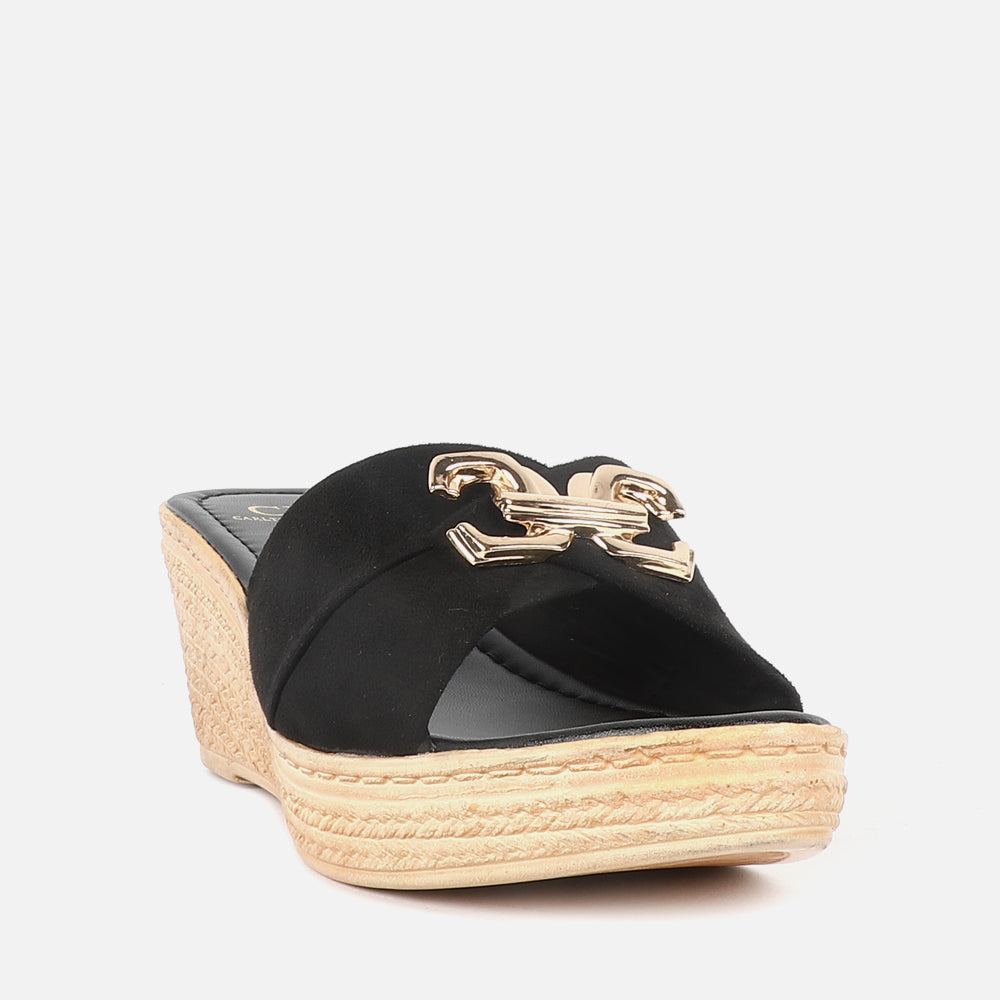 Women Mid Heel Wedge